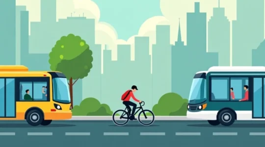 Eco-friendly transport options